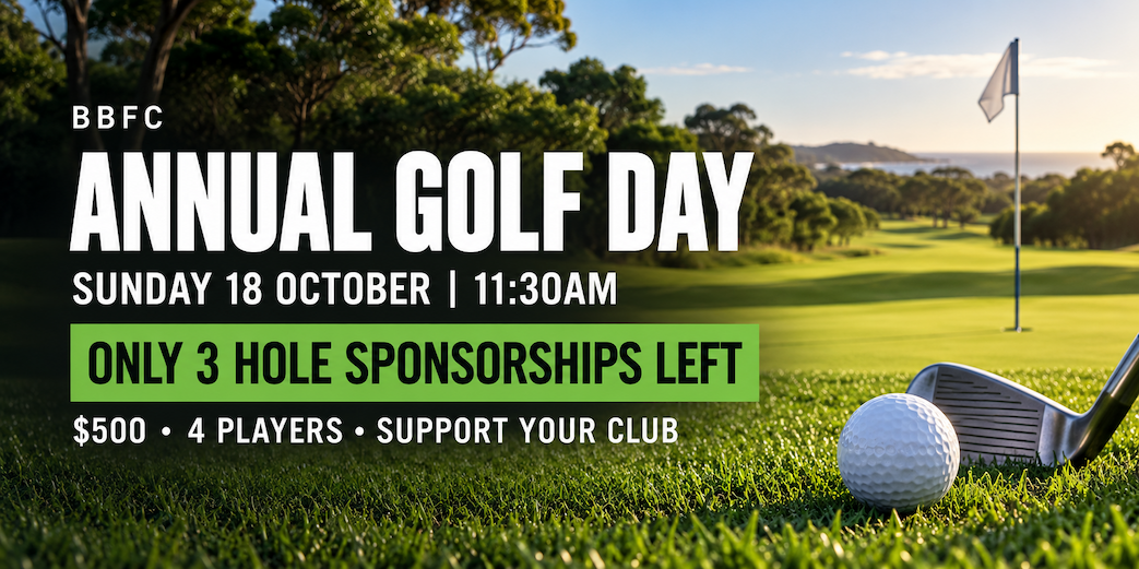 BBFC Golf Day: only 3 hole sponsorships left!