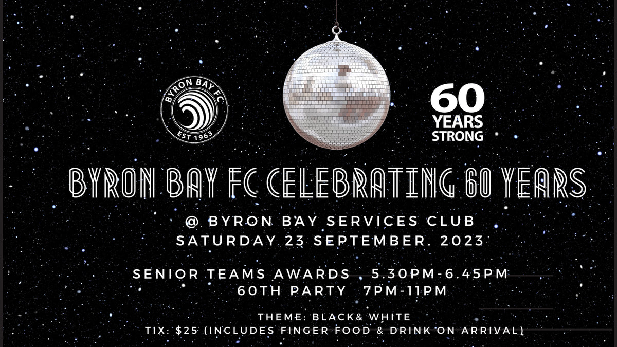 Byron Bay FC - Celebrating 60 Years