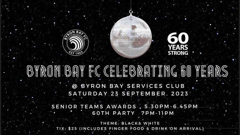 Byron Bay FC - Celebrating 60 Years